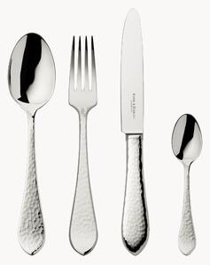 Set di posate fatte a mano lucidate a specchio Martelé, varie misure