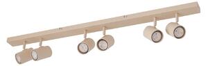 Plafoniera Lindby, Kardis, dimmerabile, Beige, Corridoio, Alluminio, Moderno