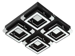 Plafoniera LIKYA-4 Luce di superficie 4x5W 1200lm 4000K IP20 Cromo | HOROZ