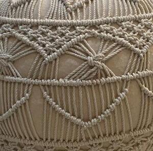 ZAHIRA - pouf in cotone