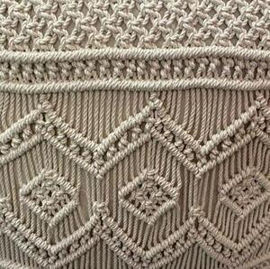 SORAYA - pouf in cotone
