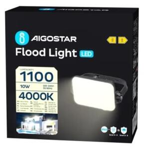 Aigostar - Riflettore LED LED/10W/230V 4000K IP65 nero