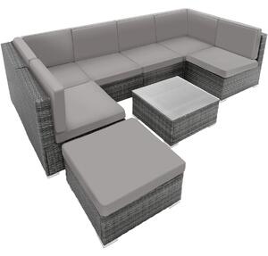 TecTake GmbH 402698 salottino in rattan venezia