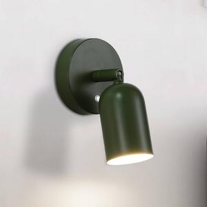 Searchlight Applique da parete a LED Cone, dimmerabile, Verde, Soggiorno / Sala da pranzo, Metallo, Applique a LED