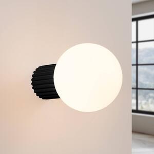 Applique da parete ORBI SOLLUX LIGHTING, dimmerabile, Nero, Bagno, Alluminio, Applique