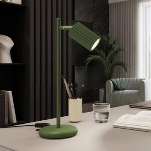 Lampada da tavolo ALORA SOLLUX LIGHTING, Verde, Soggiorno / Sala da pranzo, Alluminio, Lampada da tavolo