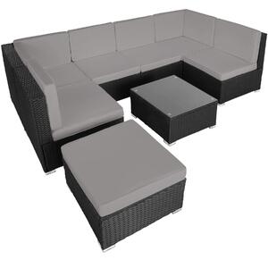 TecTake GmbH 404297 salottino in rattan venezia