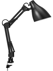Ledvance - Lampada da scrivania con morsetto OFFICE LINE 1xE27/11W/230V nera