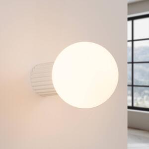 Applique da parete ORBI SOLLUX LIGHTING, dimmerabile, Crema / Ambra, Bagno, Alluminio, Applique