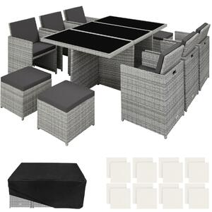 TecTake GmbH 403641 set in rattan new york