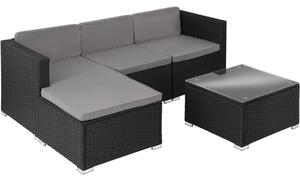 TecTake GmbH 404786 salottino in rattan lignano