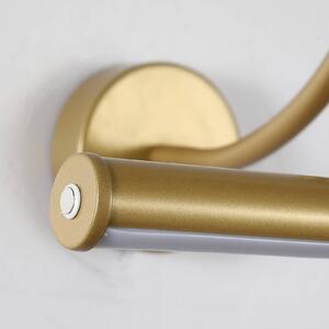 Searchlight Applique a LED Vigo, dimmerabile, Ottone / Oro, Soggiorno / Sala da pranzo, Metallo, Applique a LED
