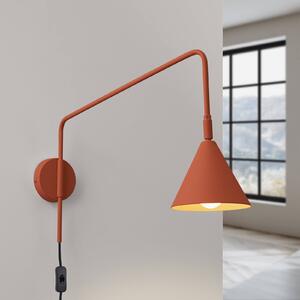 Applique da parete LYS SOLLUX LIGHTING, Marrone / Ruggine, Soggiorno / Sala da pranzo, Metallo, Scandinavo, Applique