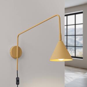 Applique da parete LYS SOLLUX LIGHTING, Ottone / Oro, Soggiorno / Sala da pranzo, Metallo, Scandinavo, Applique