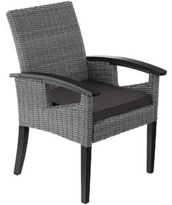 TecTake GmbH 404806 sedia in rattan rosarno
