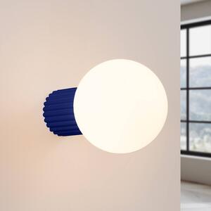 Applique da parete ORBI SOLLUX LIGHTING, dimmerabile, Blu, Bagno, Alluminio, Applique