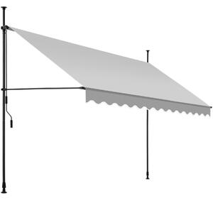 Tectake tenda a morsetto con manovella, altezza regolabile