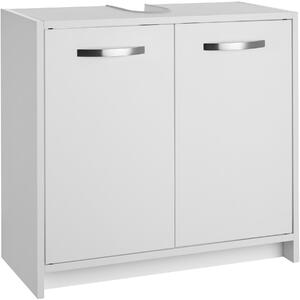 Tectake mobile sotto lavabo katalina, spazioso, capacità di carico 20 kg