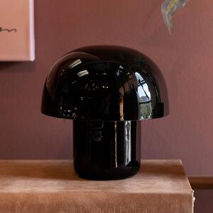 KARE Lampada da tavolo di design Mushroom, Nero, Soggiorno / Sala da pranzo, Metallo, Design, Lampada da tavolo