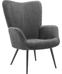 Tectake poltrona hygge imbottita, ergonomica, carico massimo 150 kg