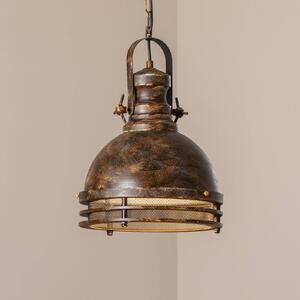 Lampada a sospensione Saglam Opviq, dimmerabile, Bronzo / Ottone antico, Soggiorno / Sala da pranzo, Metallo, Vintage, Lampada a sospensione