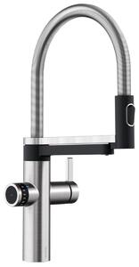 Rubinetto da cucina con funzione filtro Blanco Evol-S acciaio inox opaco 526311