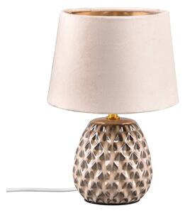 Lampada da tavolo beige (altezza 27 cm) Ariana - Reality