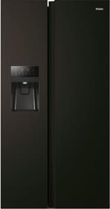 Haier Frigorifero Americano Side by Side Capacit 511 Litri No Frost Classe D colore Nero - HSR5918DIPB