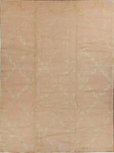 Tappeto Nepal Fine Nepal Floreale Rosa Pesca Ecrù 260x350 Cm