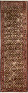 Tappeto Bidjar Persia Geometrico Marrone Beige 65x211 Cm