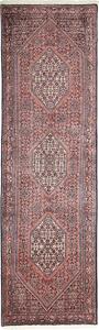 Tappeto Bidjar Persia Floreale Rosso Blu 74x249 Cm