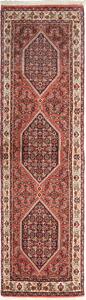 Tappeto Bidjar Persia Astratto Rosso Blu 64x220 Cm