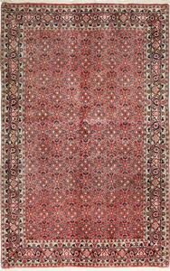 Tappeto Bidjar Persia Geometrico Rosso Blu 130x205 Cm