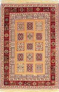 Tappeto Nimbaft Persia Geometrico Oro Rosso 82x121 Cm