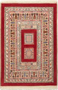 Tappeto Nimbaft Persia Geometrico Rosso Beige 80x116 Cm