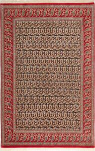 Tappeto Ilaam Persia Floreale Rosso Nero 133x206 Cm