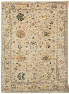 Tappeto Malka Pakistan Floreale Beige Azzurro 150x197 Cm