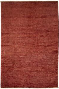 Tappeto Shayan Pakistan Astratto Rosso Mattone Sfumato 198x297 Cm