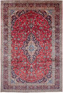 Tappeto Ardakan Persia Medaglione Rosso Blu 256x386 Cm