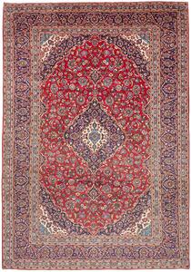 Tappeto Ardakan Persia Medaglione Rosso Blu Notte 247x360 Cm