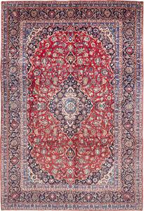 Tappeto Ardakan Persia Medaglione Rosso Blu 255x380 Cm
