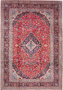 Tappeto Ardakan Persia Medaglione Rosso Blu 250x360 Cm
