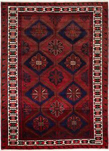 Tappeto Lori Persia Geometrico Rosso Blu 200x270 Cm