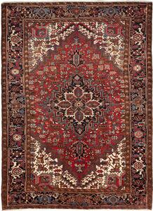 Tappeto Gorawan Persia Geometrico Rosso Blu 210x290 Cm