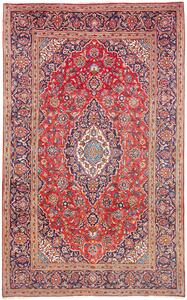 Tappeto Ardakan Persia Medaglione Ruggine Blu 203x327 Cm