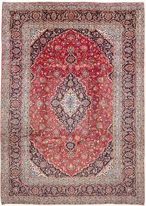 Tappeto Ardakan Persia Medaglione Rosso Blu 246x354 Cm