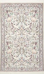 Tappeto Nain 9la Persia Floreale Avorio Blu 103x163 Cm