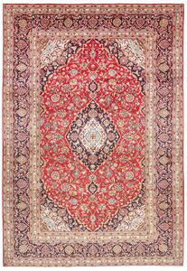 Tappeto Ardakan Persia Medaglione Rosso Blu 203x297 Cm