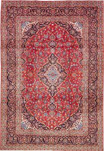 Tappeto Ardakan Persia Medaglione Rosso Blu Notte 250x368 Cm