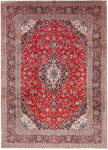Tappeto Ardakan Persia Medaglione Rosso Blu 250x355 Cm